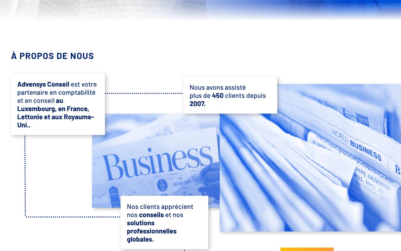 Ancien site Advensys - Section 3